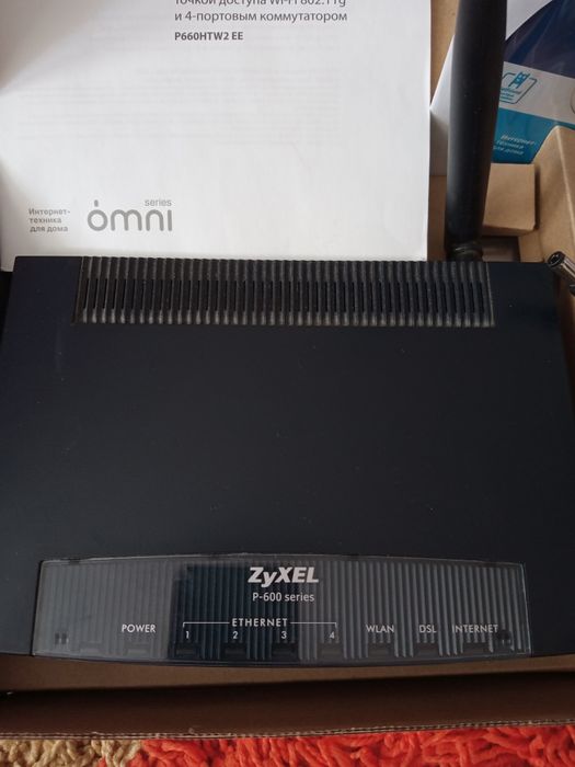 Модем  zyxel  P-600