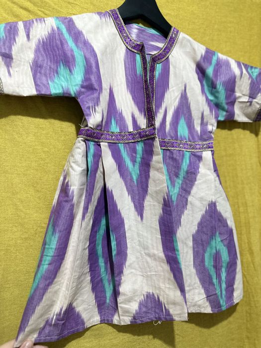 Чапан накидка в этно стиле для девочки