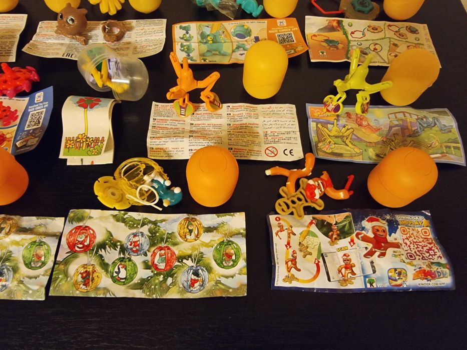 Lot 21 oua Kinder, colectie