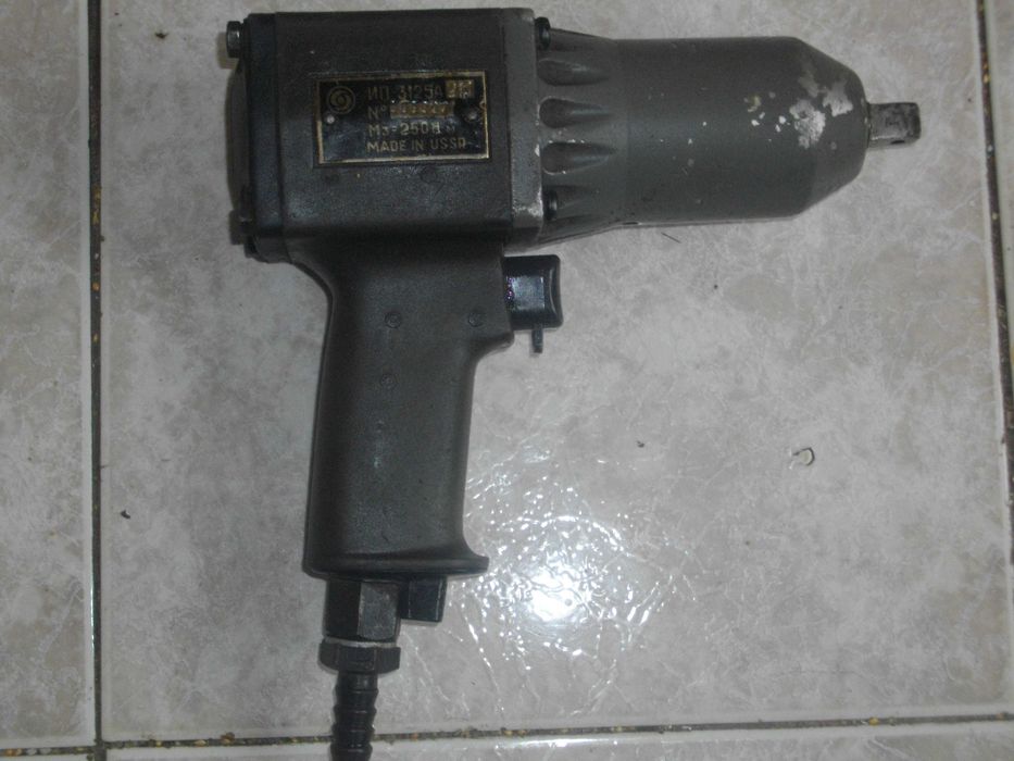 250Нм Руски Пневматичен Гайковерт ИП3125А/ Мини Дрелка-Шлифовалка-FERM