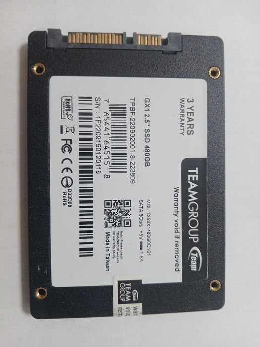 SSD характеристика 512