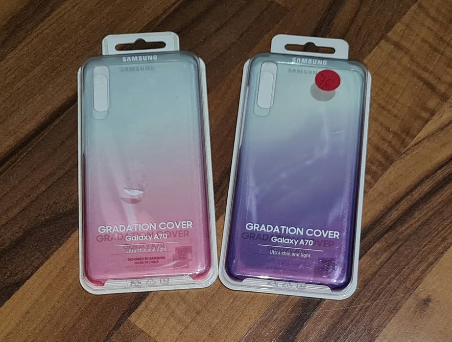 Husa originala Samsung Gradation Cover Galaxy A70 A705