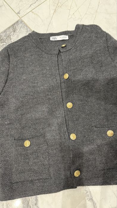 ZARA вълнена жилетка