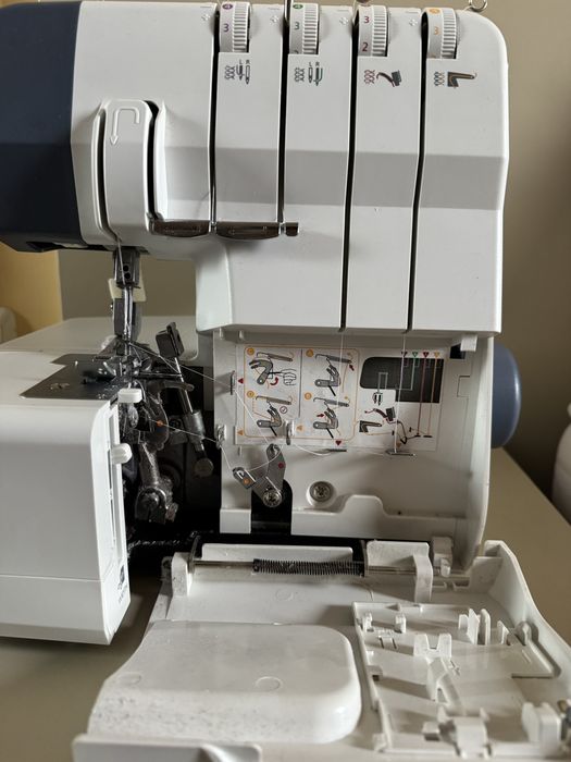 NECCHI NL 11 C – 4-нишков оверлог • Почти нов • С кутия