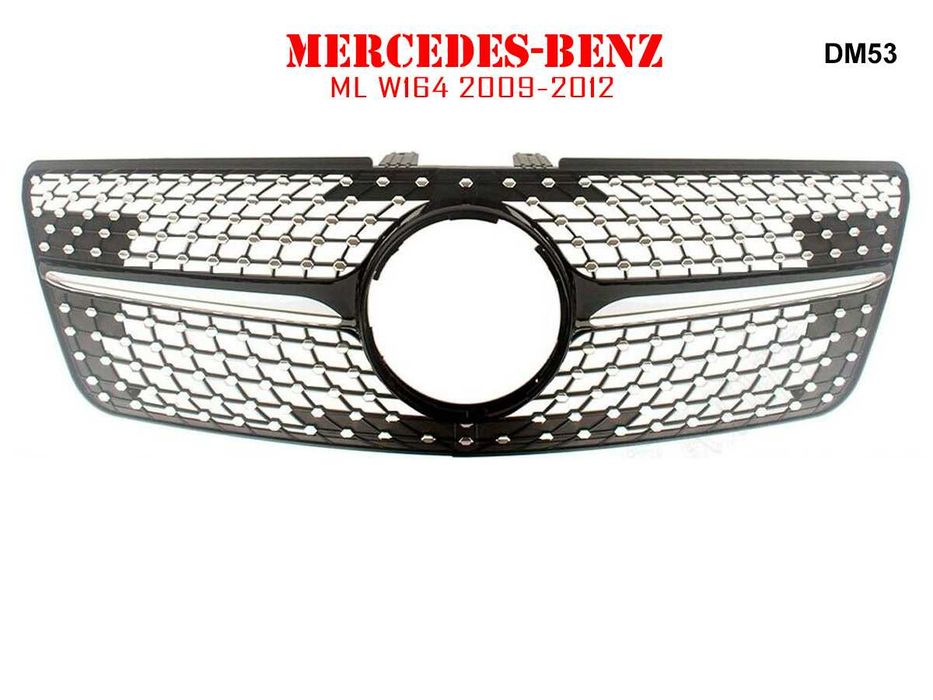 Grila Frontala Diamond AMG Sport Neagra Mercedes ML W164 09-12 AMG