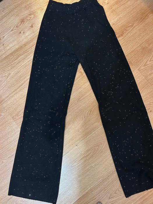 Дамски плетен комплект с пайети