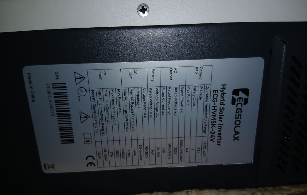 Invertor hibrid  24v ,5000w