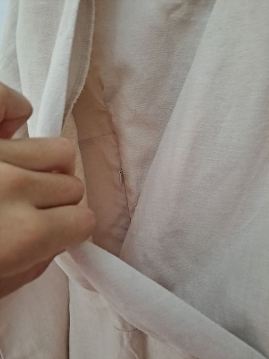 Платье лен для кормящих 42-44