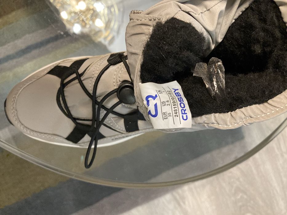 Ботинки детские утепленные