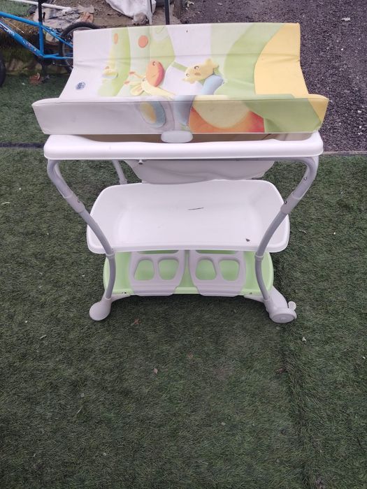 Masuta cu cadita 3 in 1 mama si copilu