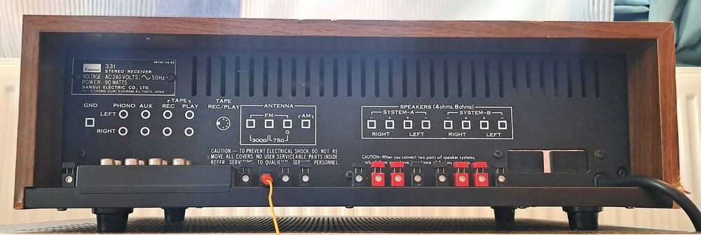 Sansui 331 amplituner vintage amplificator performant