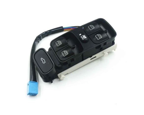 Buton, comutator macara usa Mercedes Clasa C (W203) 05.2000-03.2007, 4 butoane