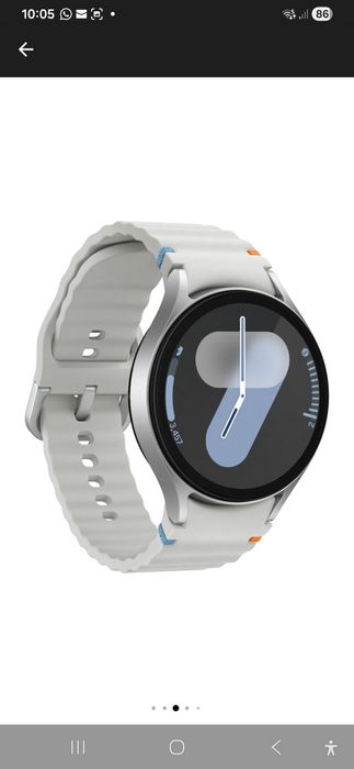 Samsung watch 7 silver