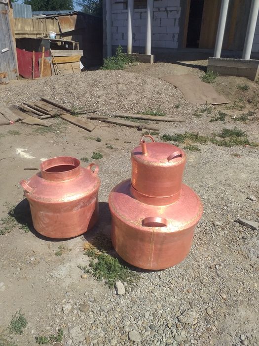 Vand cazan de țuică la 100 de Litri cu fundul de 4 mm