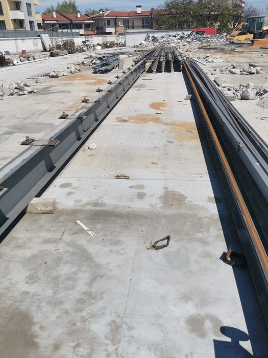 Телфер 3,2т..Двойно т 36.36м.Подкранов път с Релса кр 70 s