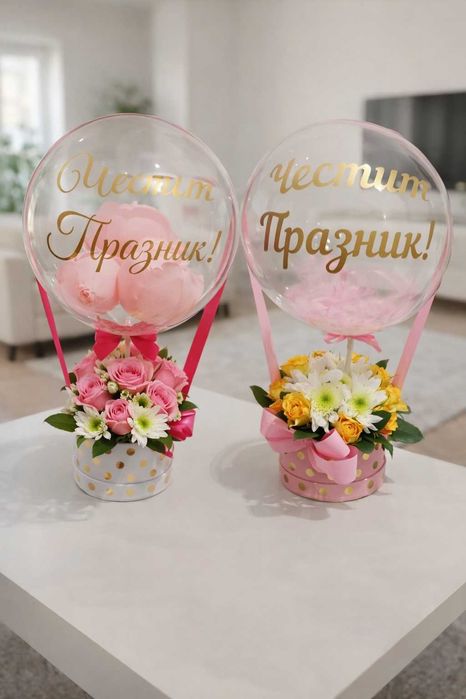 Букети от ароматни глицеринови цветя и др