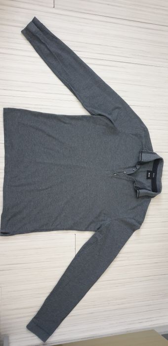 Hugo Boss Pique Pima Cotton Regular Fit / 50 /L ОРИГИНАЛ Мъжка блуза!