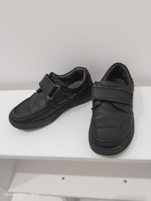 Кожаные туфли детские