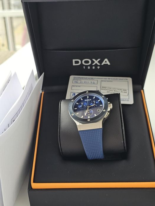 Ceas Doxa D-sport chronograph full box