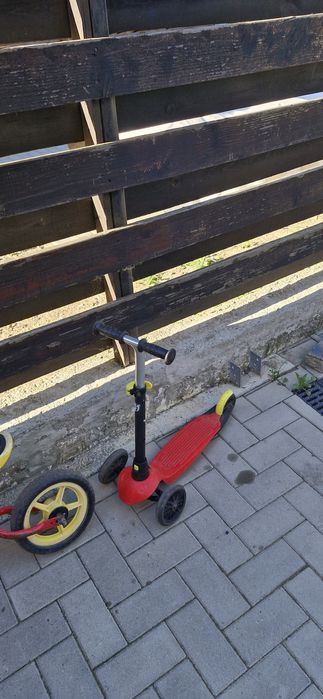 Pachet bicicleta copii si 3 trotinete