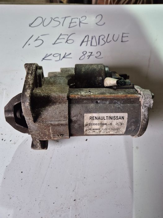 Electromotor Dacia Duster 1.5 euro 6 adblue