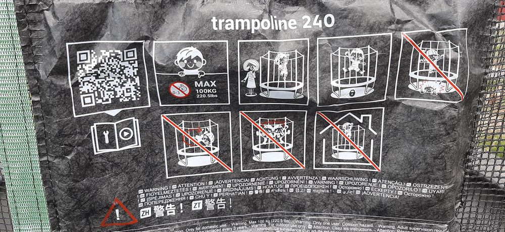 Trambulina 240cm