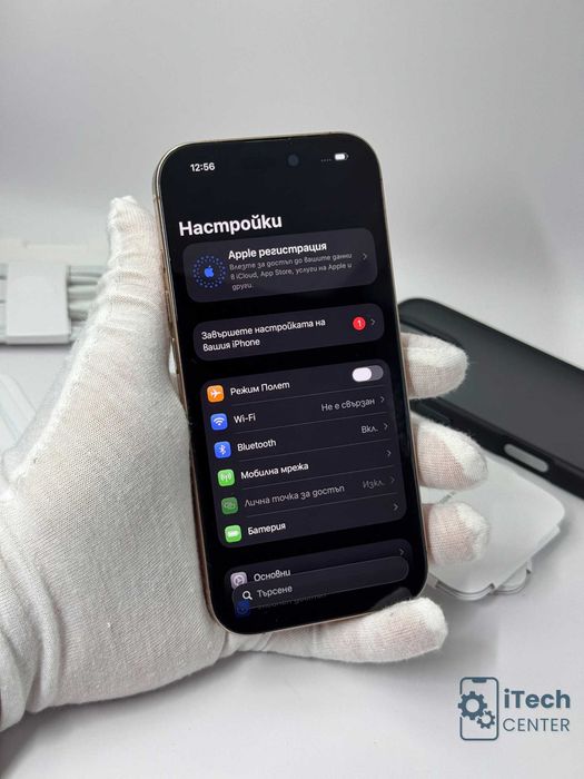 iPhone 16 Pro, 256GB, Desert, 93% батерия, ОТЛИЧЕН, 1г. ГАРАНЦИЯ!