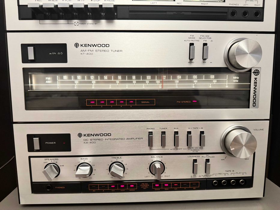 Linie  Audio Kenwood KA-400 / KX-400 / KT-400
