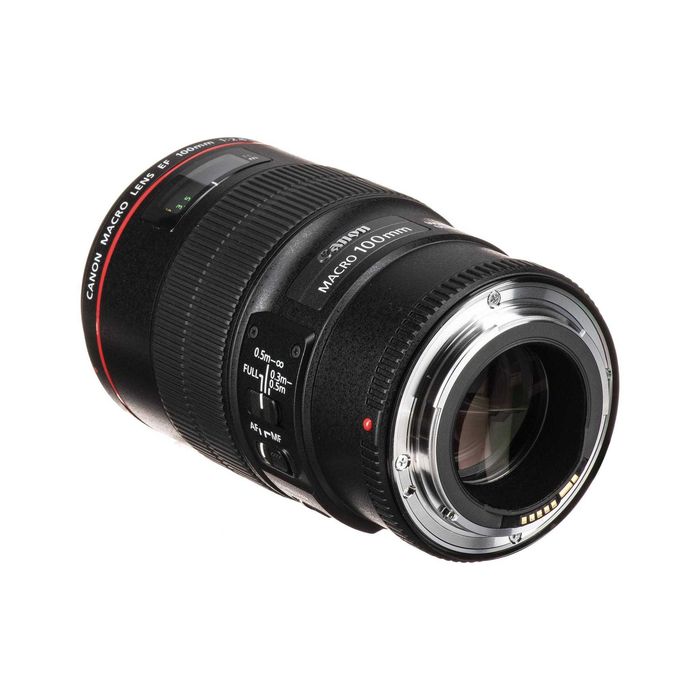 Canon EF 100mm Obiectiv Foto DSLR F2.8L Macro IS USM