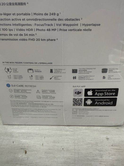 Dji Mini 4 Pro Fly More Combo sigilata !