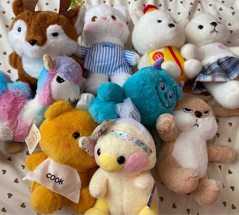 Мягкие игрушки с этикетками