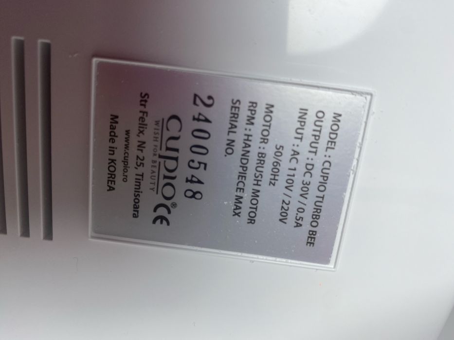 Pila/Freza electrica unghii Marathon Turbo Bee Cupio