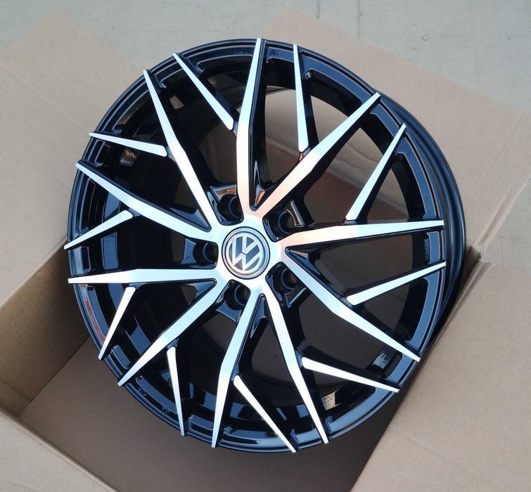 Jante 18 VW Passat Golf 8 7,6,5 Tiguan T-ROC  Touran Sharan Jetta Caddy Arteon CC ID.3  Phaeton Scirocco    Jante Noi cu Factură și Garanție