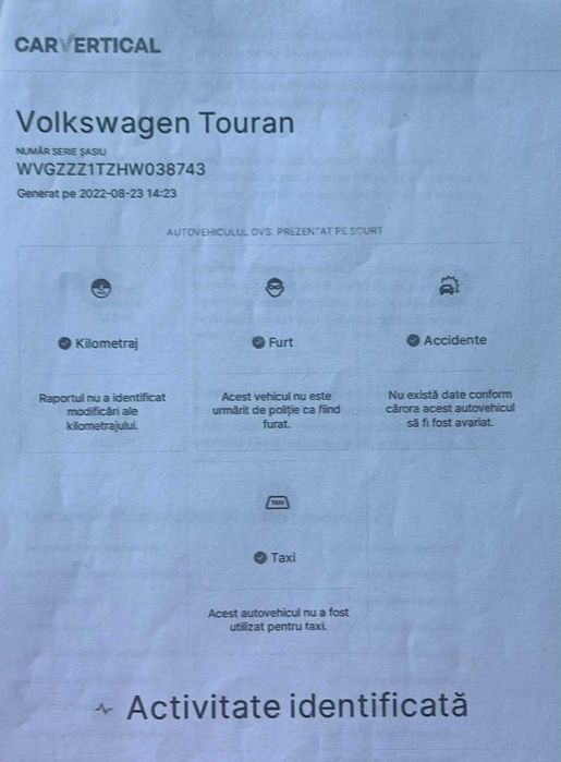 Volkswagen Touran automata