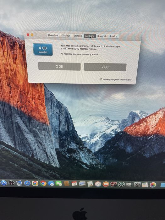 iMac 24 inch 2009 hd 320gb