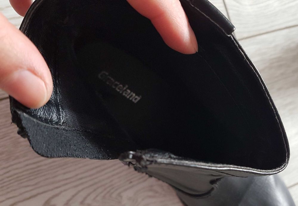 Боти естествена кожа-35 номер