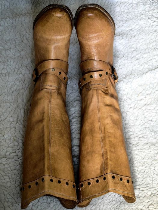 Ciocate bej dama piele naturala cizme Vic Matie originale tinte