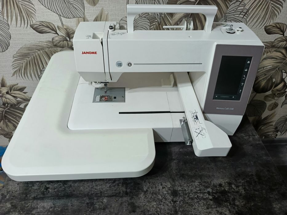 Janome 550E | Kashta mashinasi| Вышивальная машина