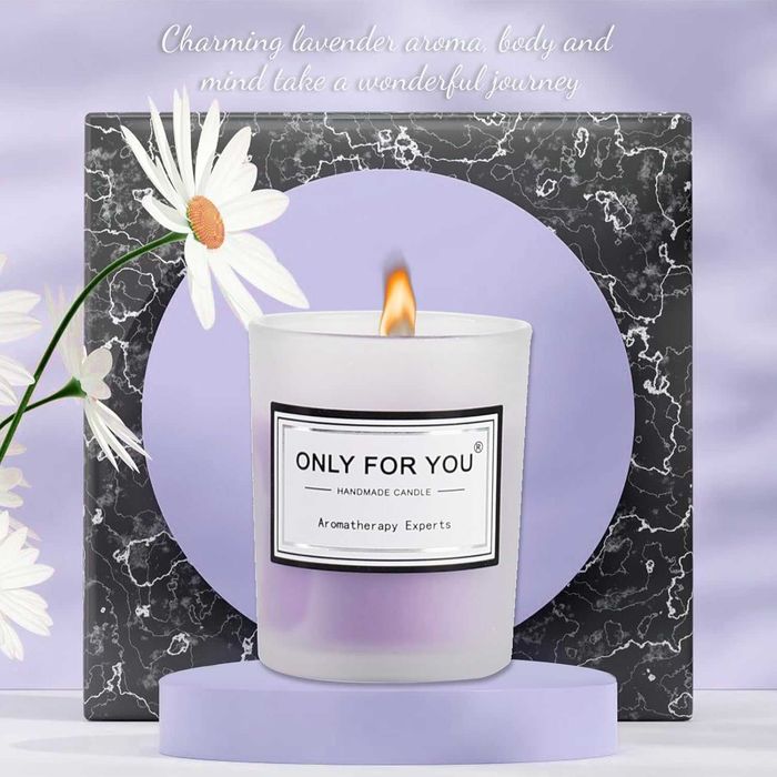 Подаръчен комплект за жена спа вана релакс рожден ден подарък лавандул