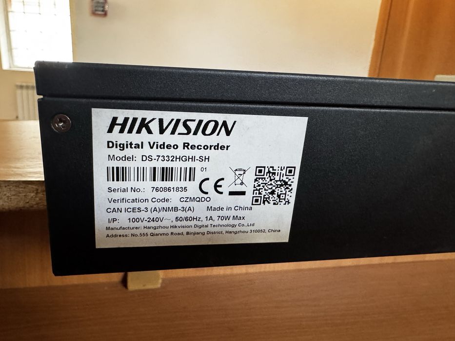 Nikvision регистратор +камеры рабочий