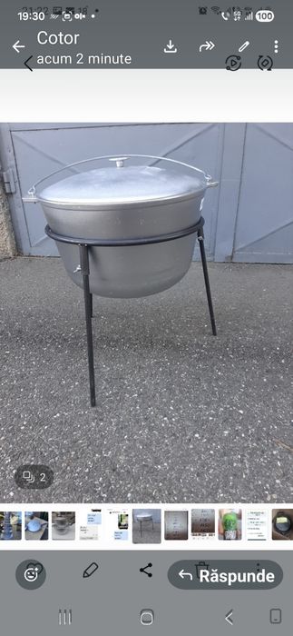 Vand ceaune de  20l 25l 40l noi cu capace