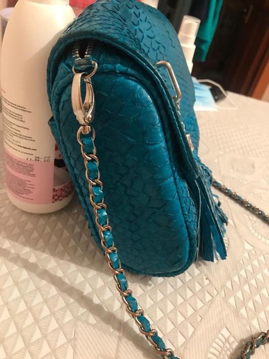 Сумка кожа питона