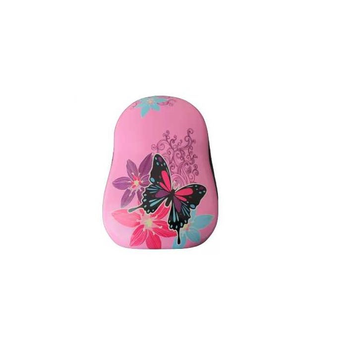 Комплект Mercado Trade, Куфар и раница, За деца, Пеперуди, Розов