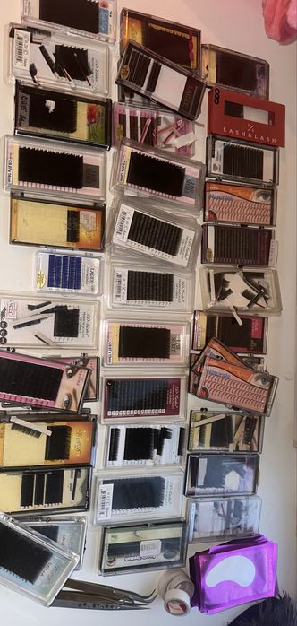 продам материалы для наращивания ресниц