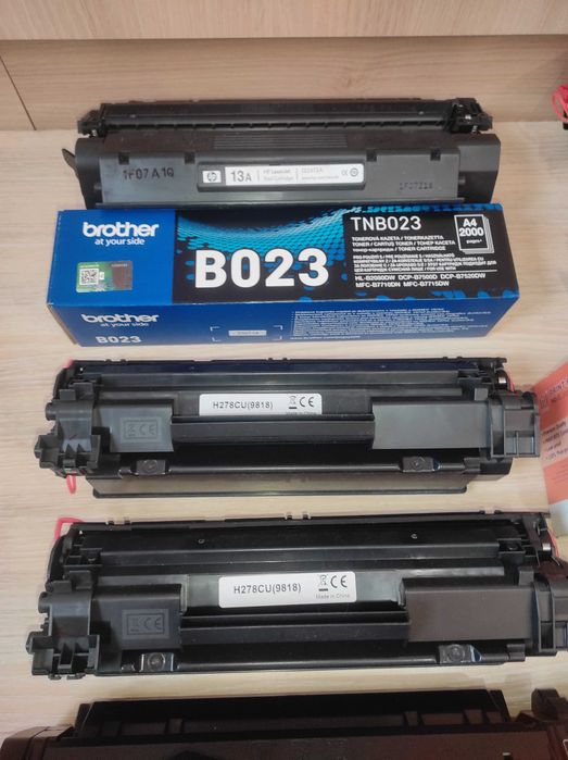 Съвместими тонер касети.