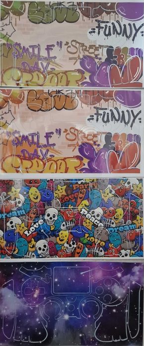 Skin pentru Maneta PS4 doar autocolantul