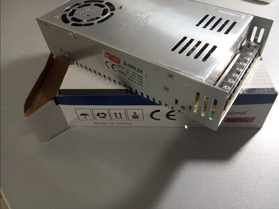 Блок питания - 24В 20А._ 24 вольта