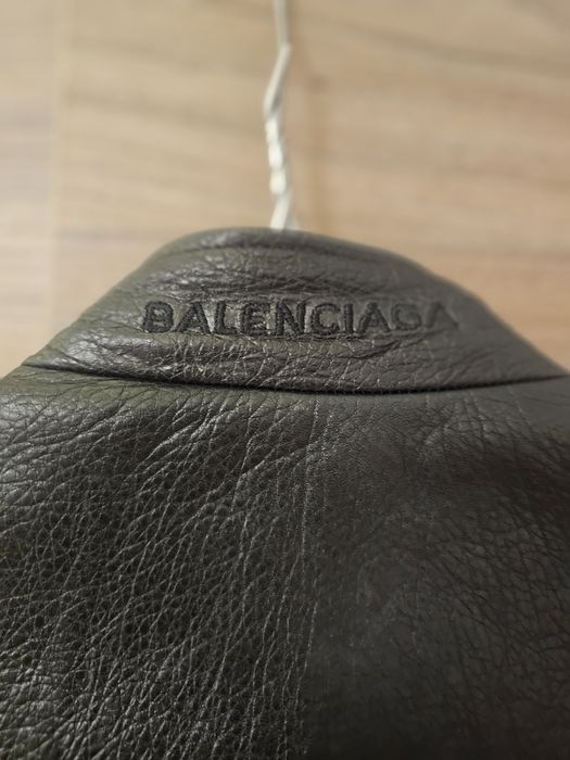 Geaca de piele Balenciaga