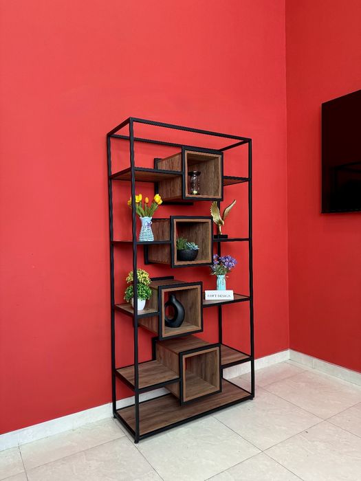 Стеллаж шкаф  лофт jovon shkaf loft temr