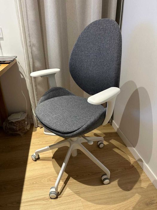 Scaun rotativ ergonomic IKEA HATTEFJÄLL gri